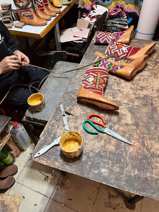 Kelim Boots Werkplaats