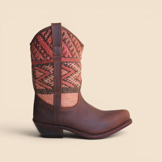 Pink Kelim Boots 